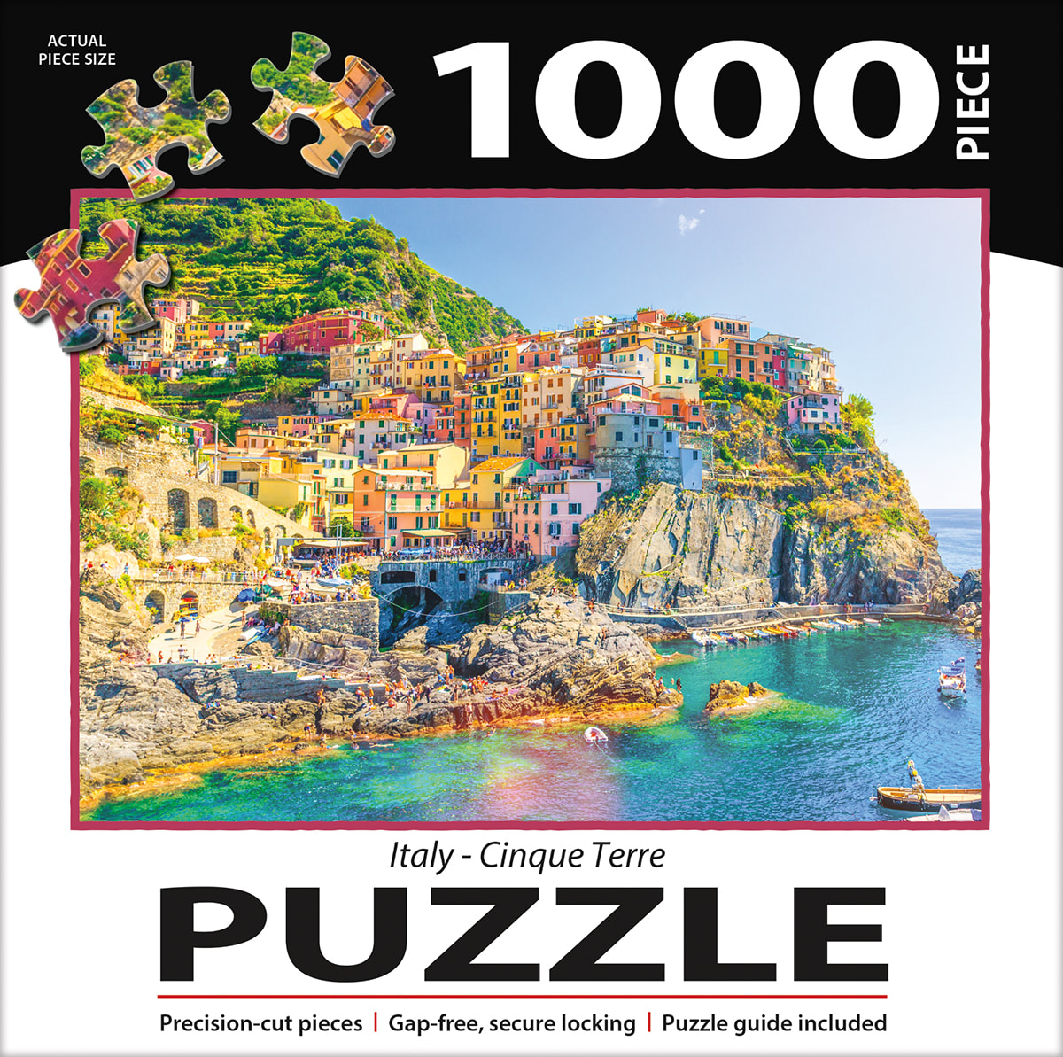 Riomaggiore Liguria Italy Around The World 100 pc Bagged Boxless Jigsaw Puzzle 